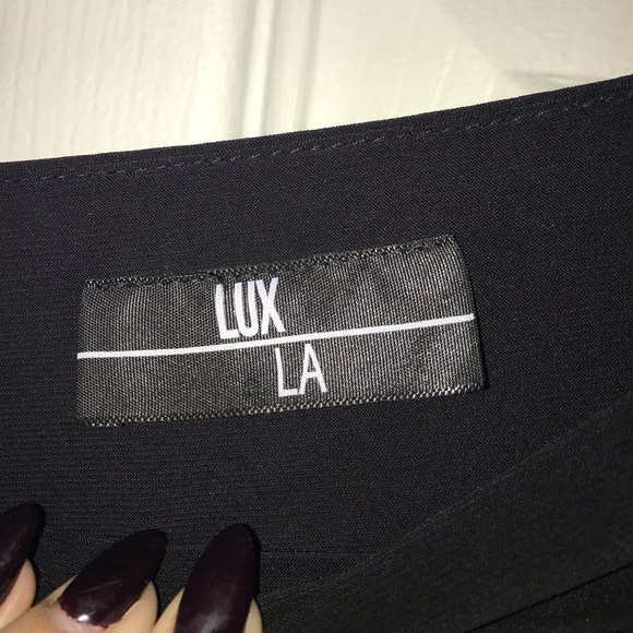 Long sleeve black shirt - Picture 2 of 2